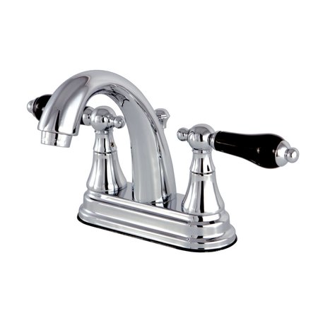 KINGSTON BRASS KS7611PKL 4" Centerset Bathroom Faucet, Polished Chrome KS7611PKL